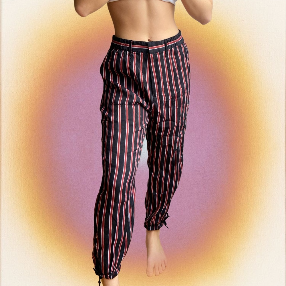 Anthropologie Pinstriped Dress Pants